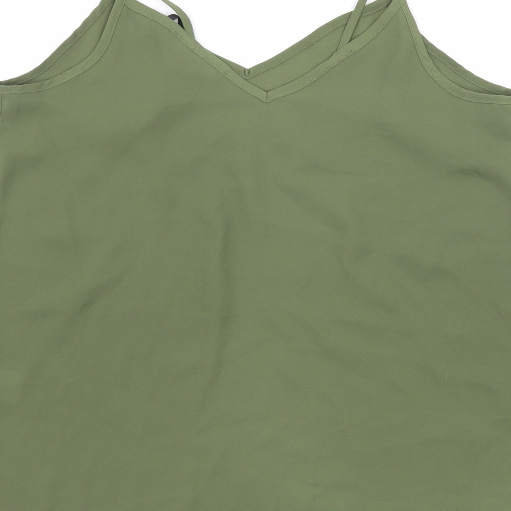 Primark Womens Green   Camisole Tank Size 8