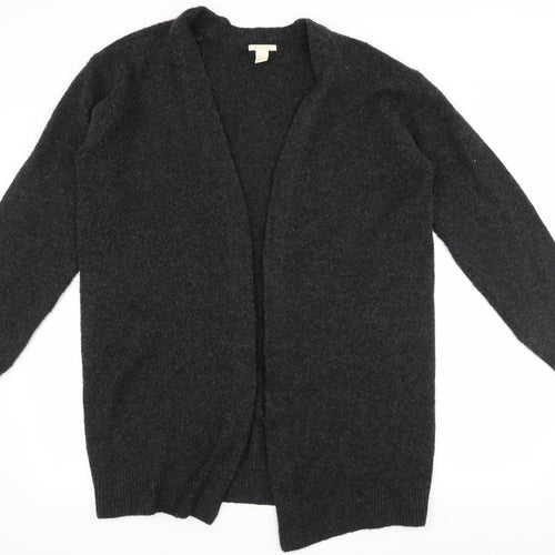 H&M Womens Gold  Knit Cardigan Jumper Size S