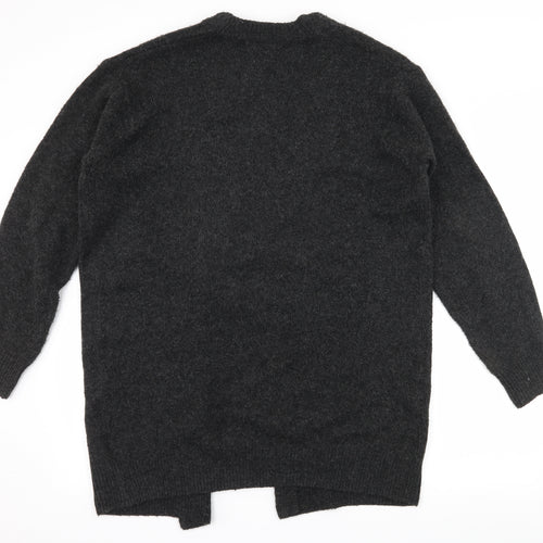 H&M Womens Gold  Knit Cardigan Jumper Size S