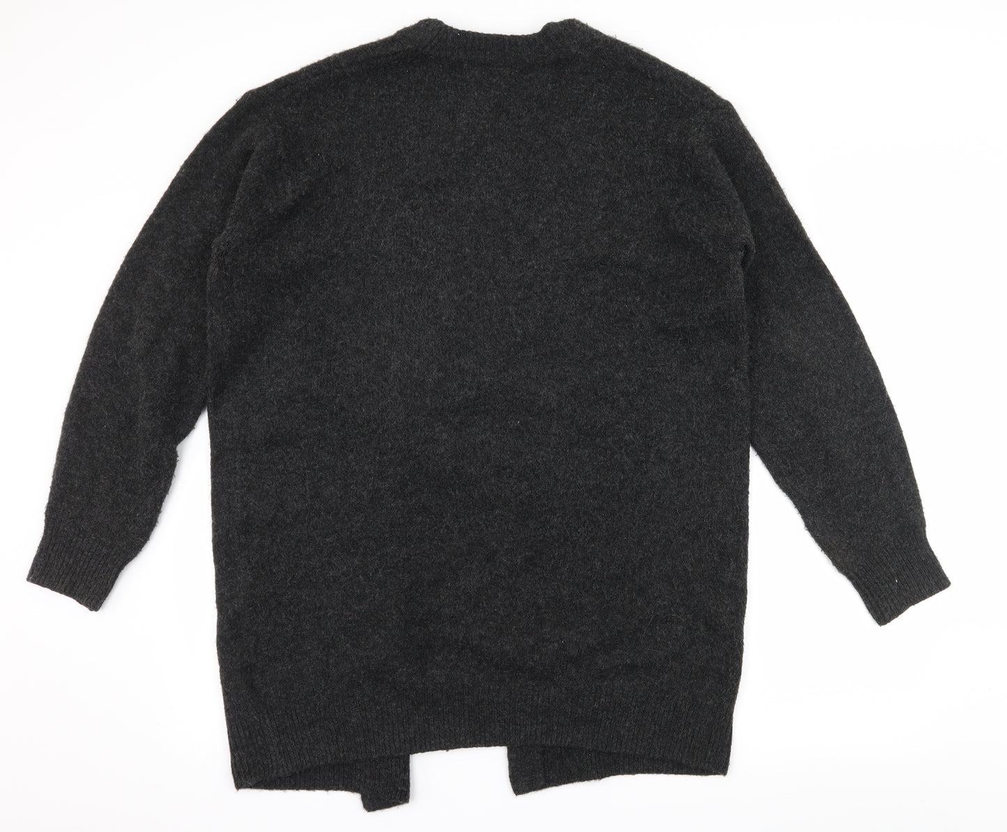 H&M Womens Gold  Knit Cardigan Jumper Size S