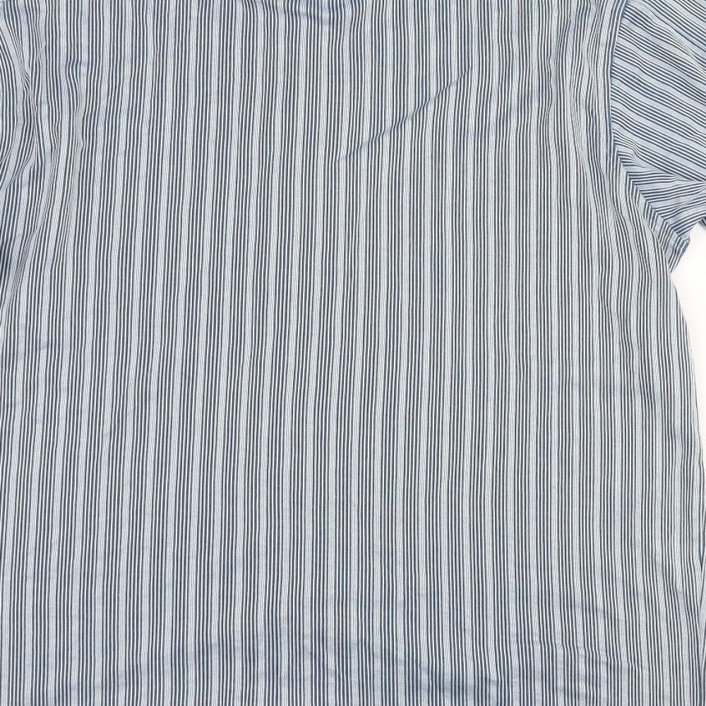 FILA Mens Multicoloured Striped   Button-Up Size M