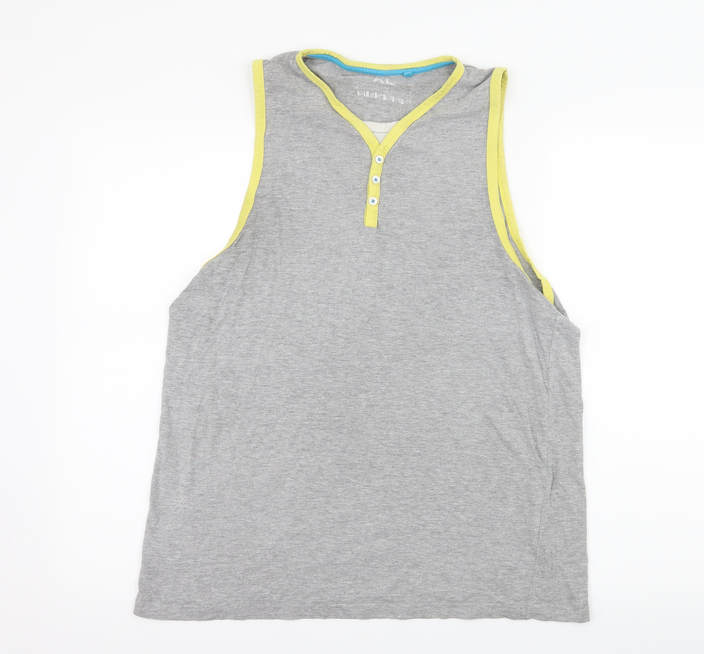 Preworn Mens Grey  Jersey  T-Shirt Size XL
