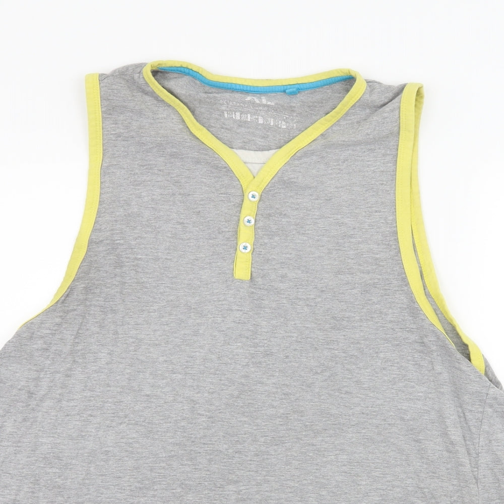 Preworn Mens Grey  Jersey  T-Shirt Size XL