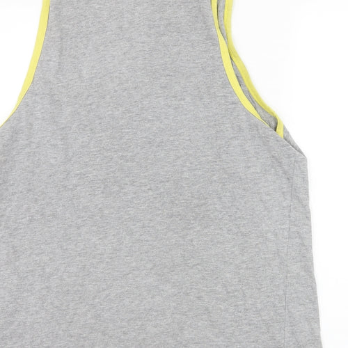 Preworn Mens Grey  Jersey  T-Shirt Size XL