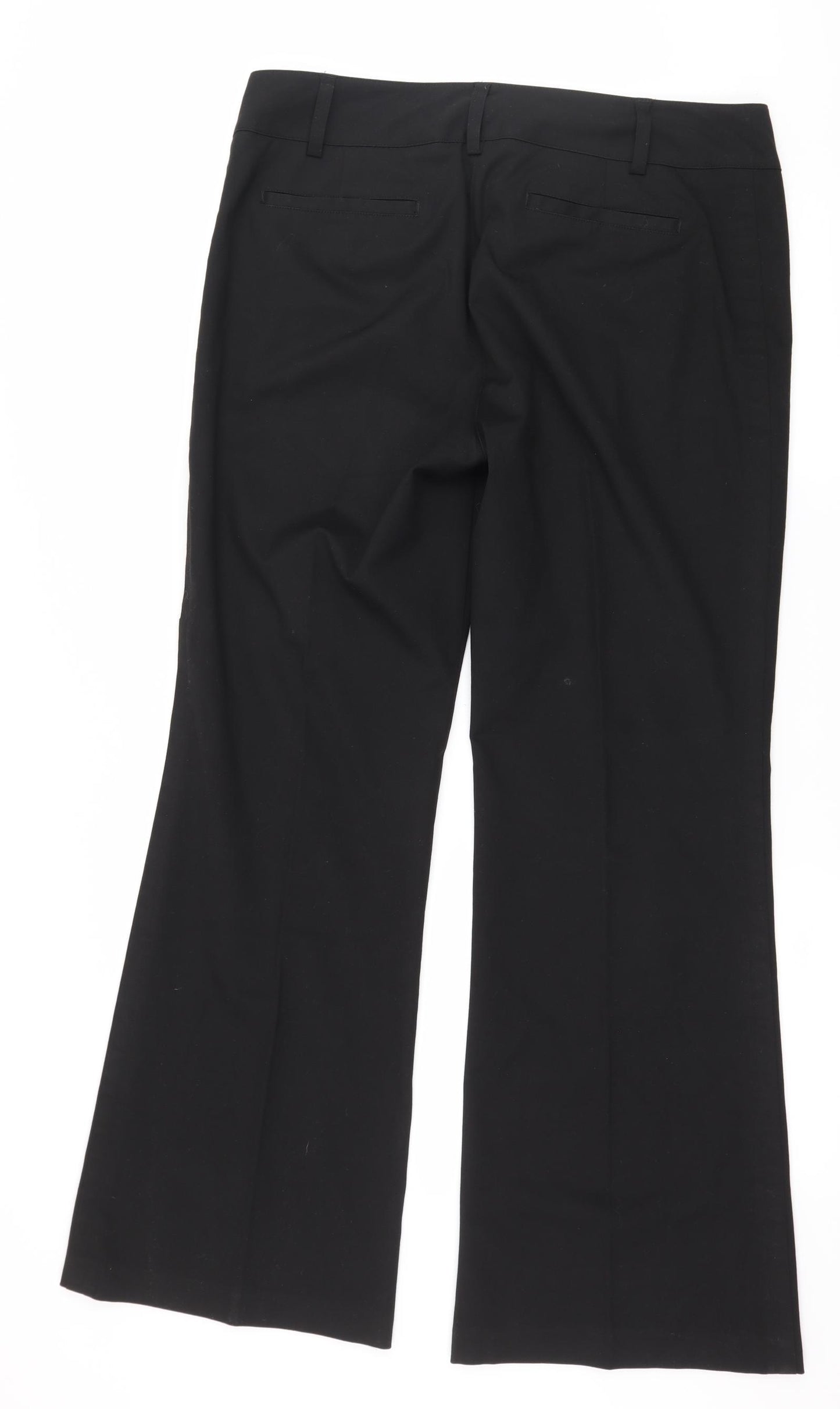 NEXT Womens Black   Trousers  Size 14 L30 in