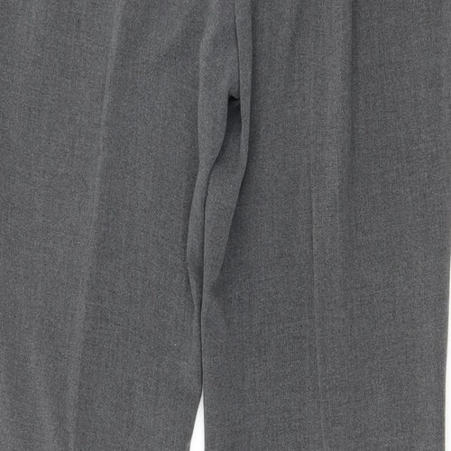 Crimson Womens Grey   Trousers  Size 14 L29 in