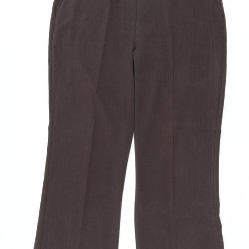 Soon Womens Brown   Trousers  Size 14 L30.5 in