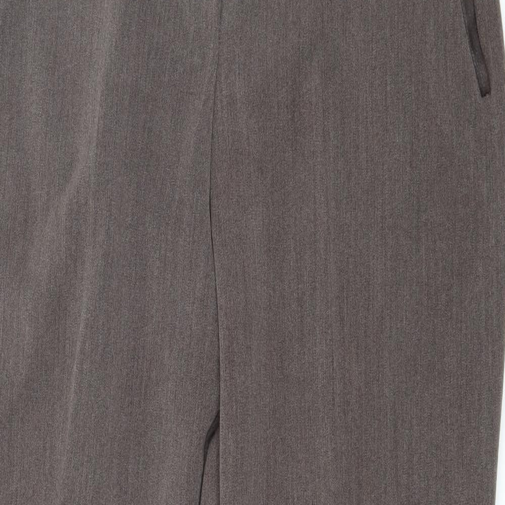 Afibel Womens Grey   Trousers  Size 14 L30 in