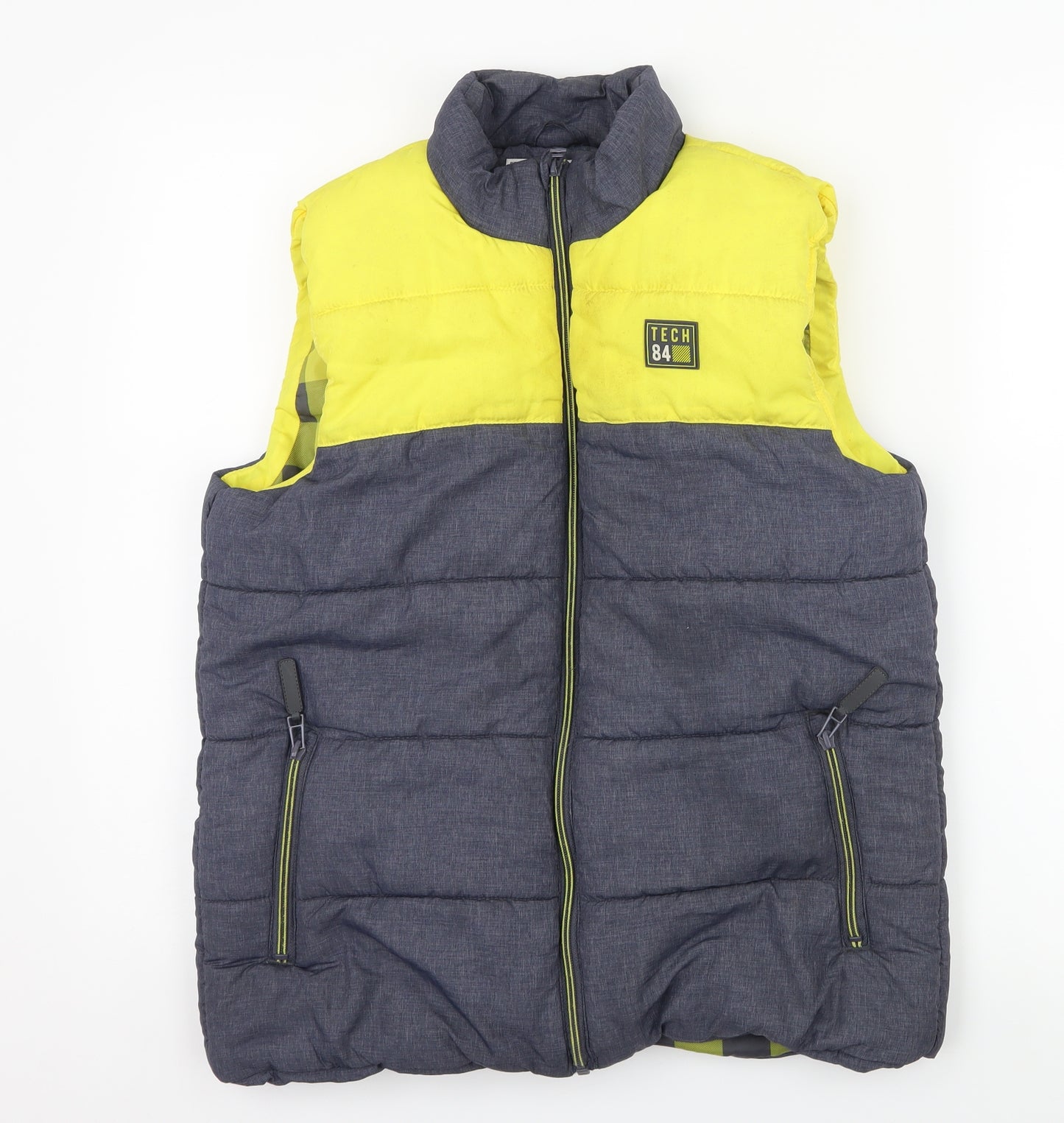 Marks and Spencer Boys Green   Gilet Coat Size 13-14 Years