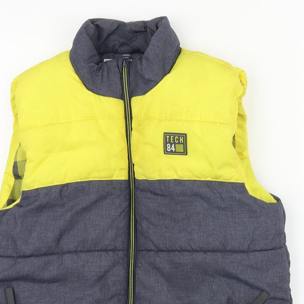 Marks and Spencer Boys Green   Gilet Coat Size 13-14 Years
