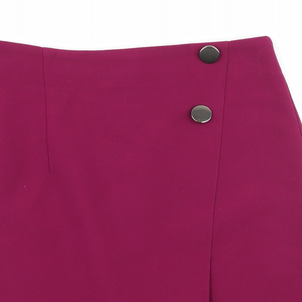 Marks and Spencer Womens Pink   A-Line Skirt Size 10