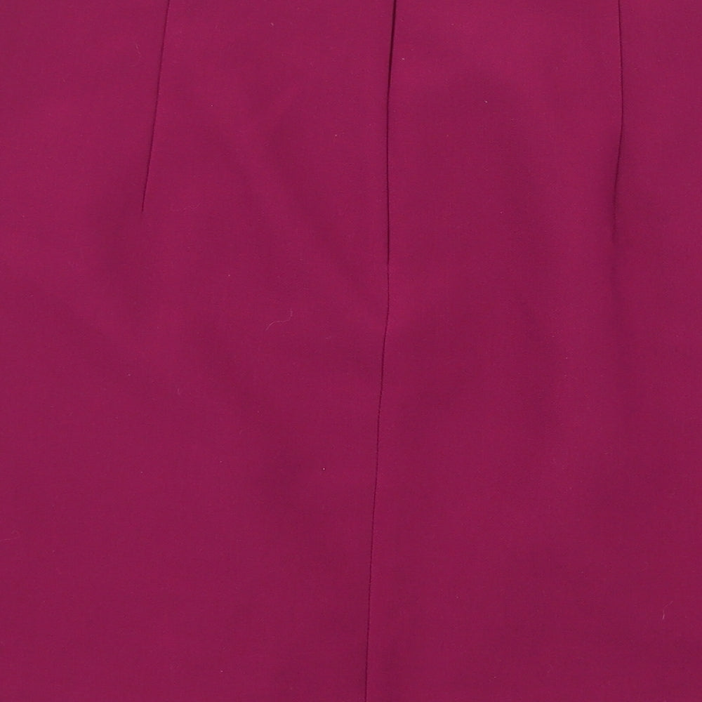 Marks and Spencer Womens Pink   A-Line Skirt Size 10