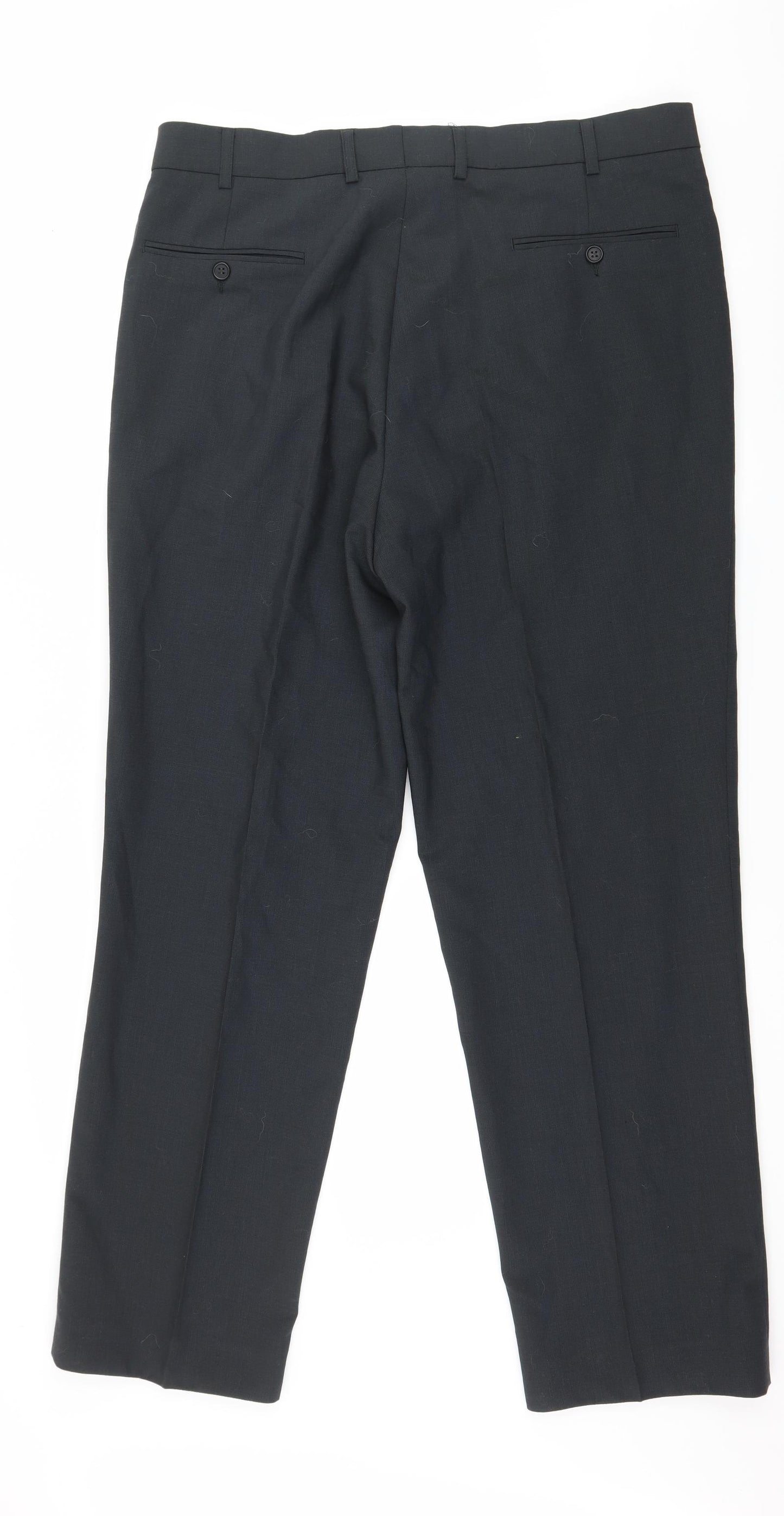 Nicolino Mens Blue   Trousers  Size 36 in L31 in