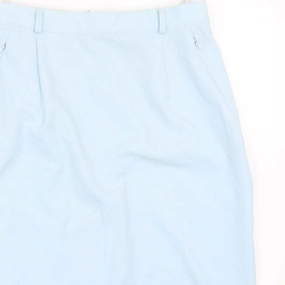 Steilmann Womens Blue   Straight & Pencil Skirt Size 12