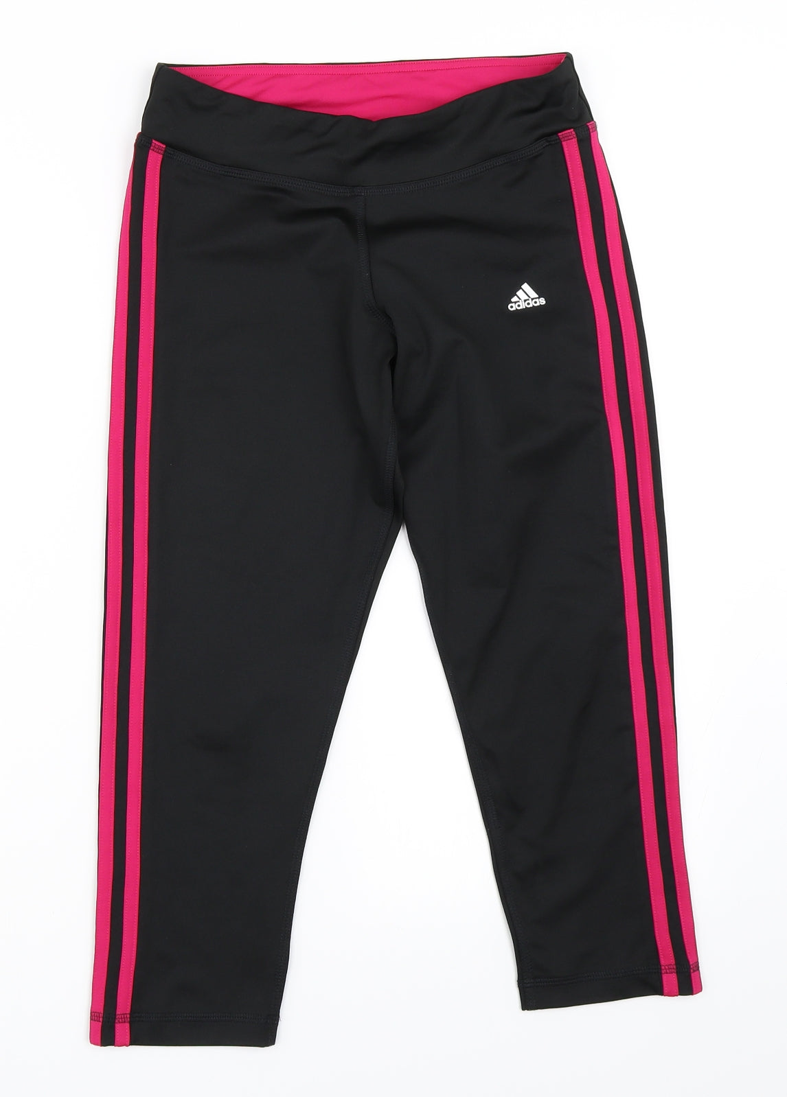 adidas Womens Black   Compression Leggings Size S L21 in