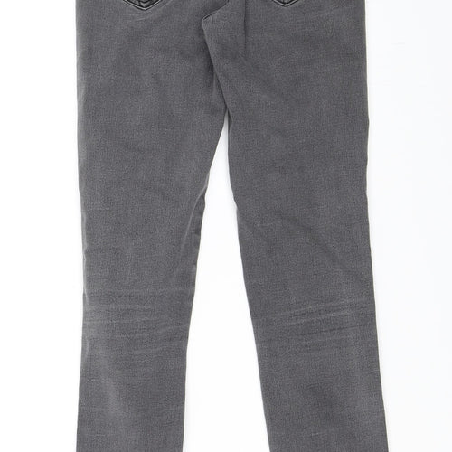 Zara Womens Black  Denim Skinny Jeans Size 34 L28 in