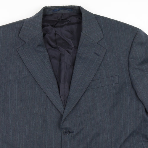 Soveriegn Mens Blue   Jacket Blazer Size 44