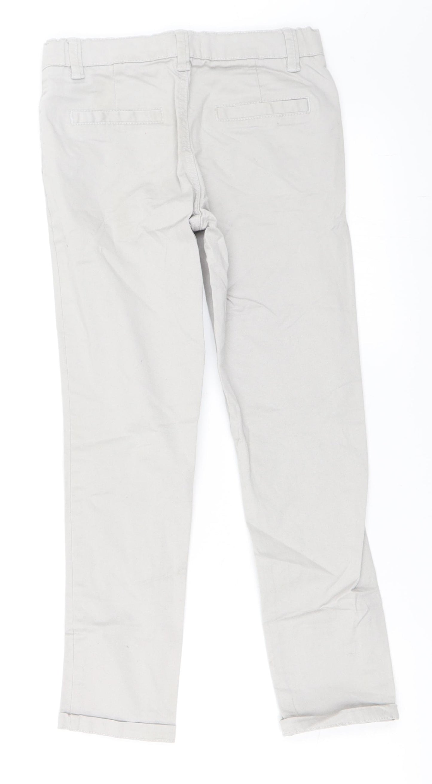 Blue Zoo Boys Grey   Chino Trousers Size 8 Years