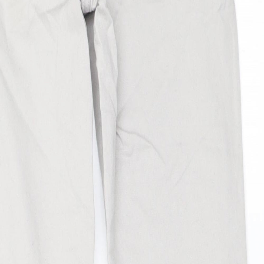Blue Zoo Boys Grey   Chino Trousers Size 8 Years