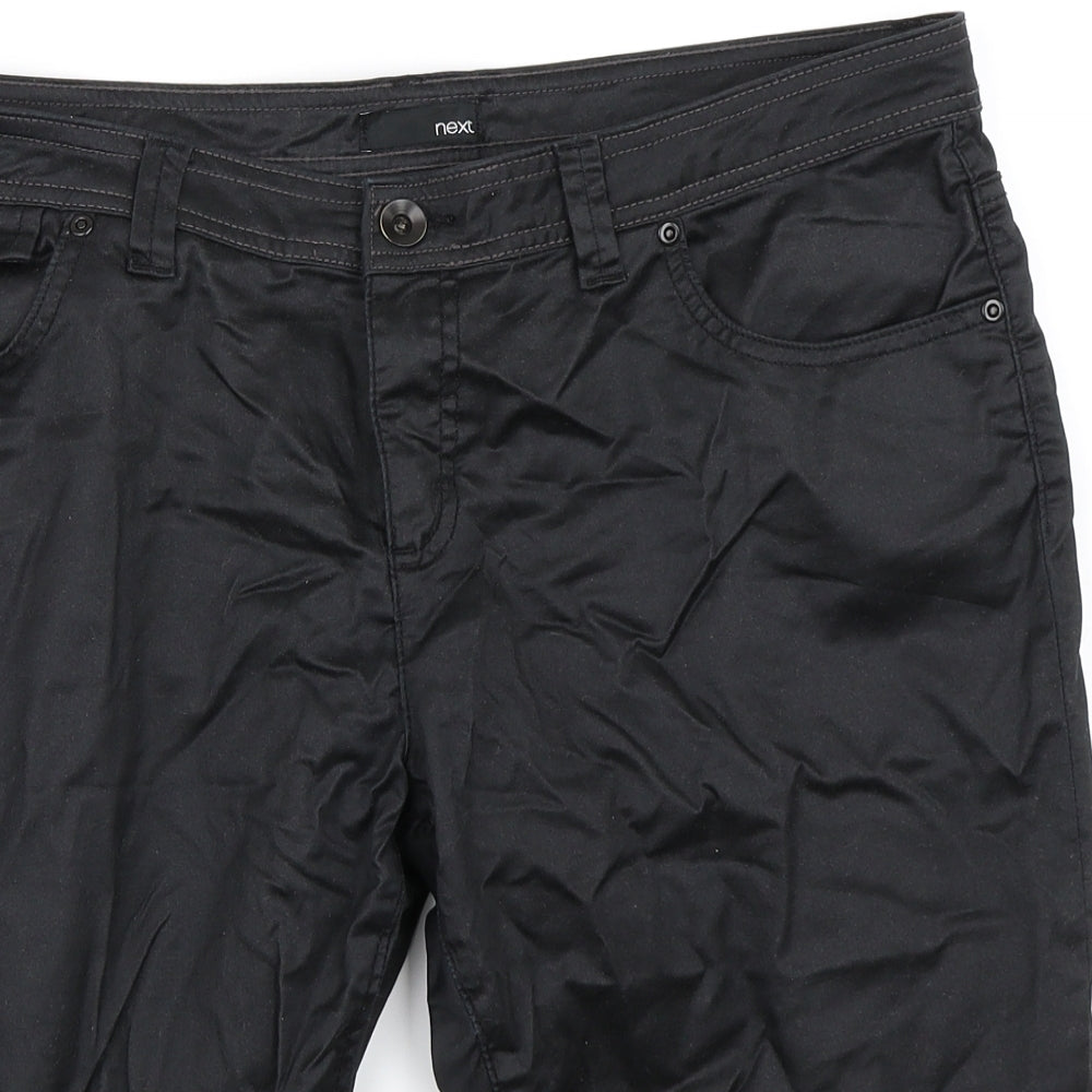 NEXT Womens Black   Bermuda Shorts Size 16
