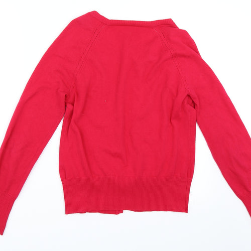 Red Herring Womens Pink   Cardigan Jumper Size 12