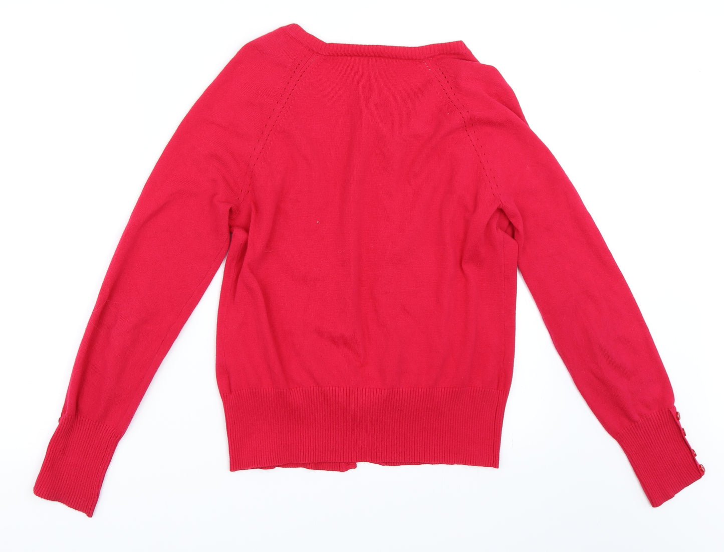 Red Herring Womens Pink   Cardigan Jumper Size 12
