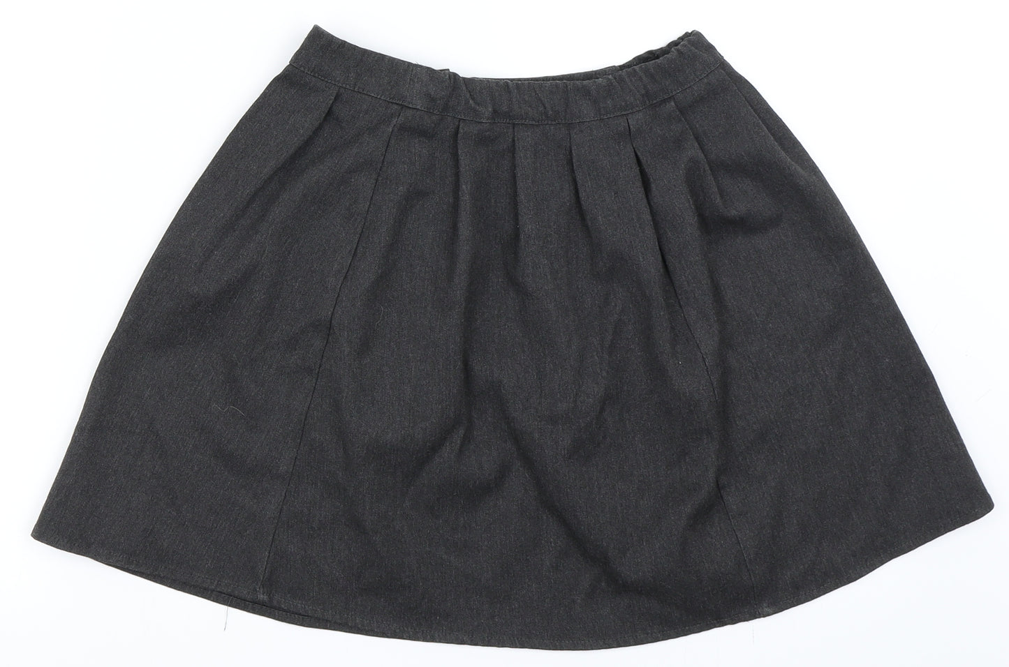 George Girls Grey   Skater Skirt Size 8-9 Years - School Skirt