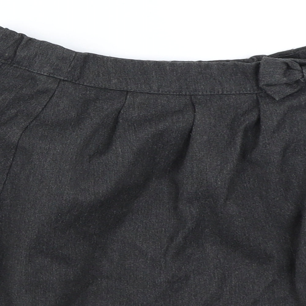 George Girls Grey   Skater Skirt Size 8-9 Years - School Skirt