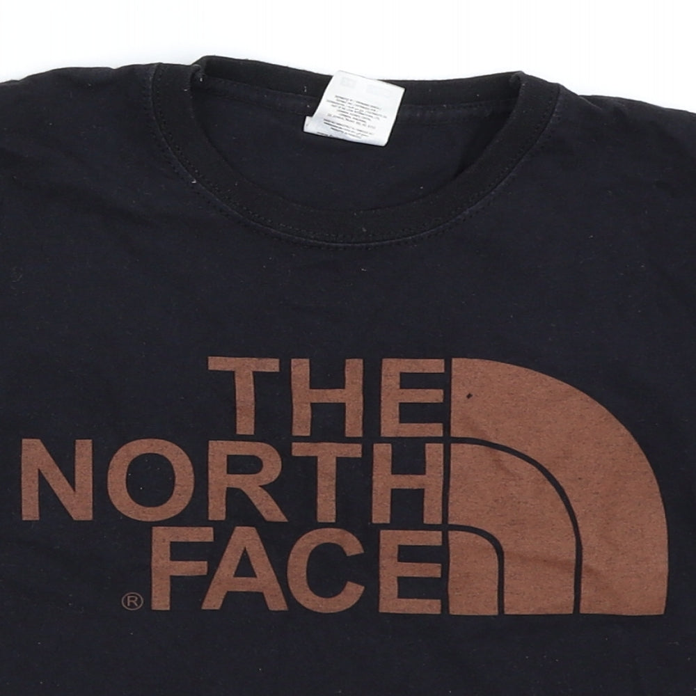 The North Face Boys Black   Basic T-Shirt Size 3-4 Years
