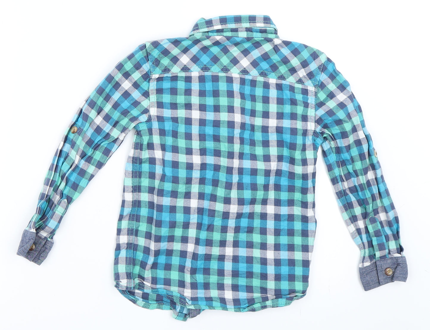 Mini Club Boys Blue   Basic Button-Up Size 5-6 Years