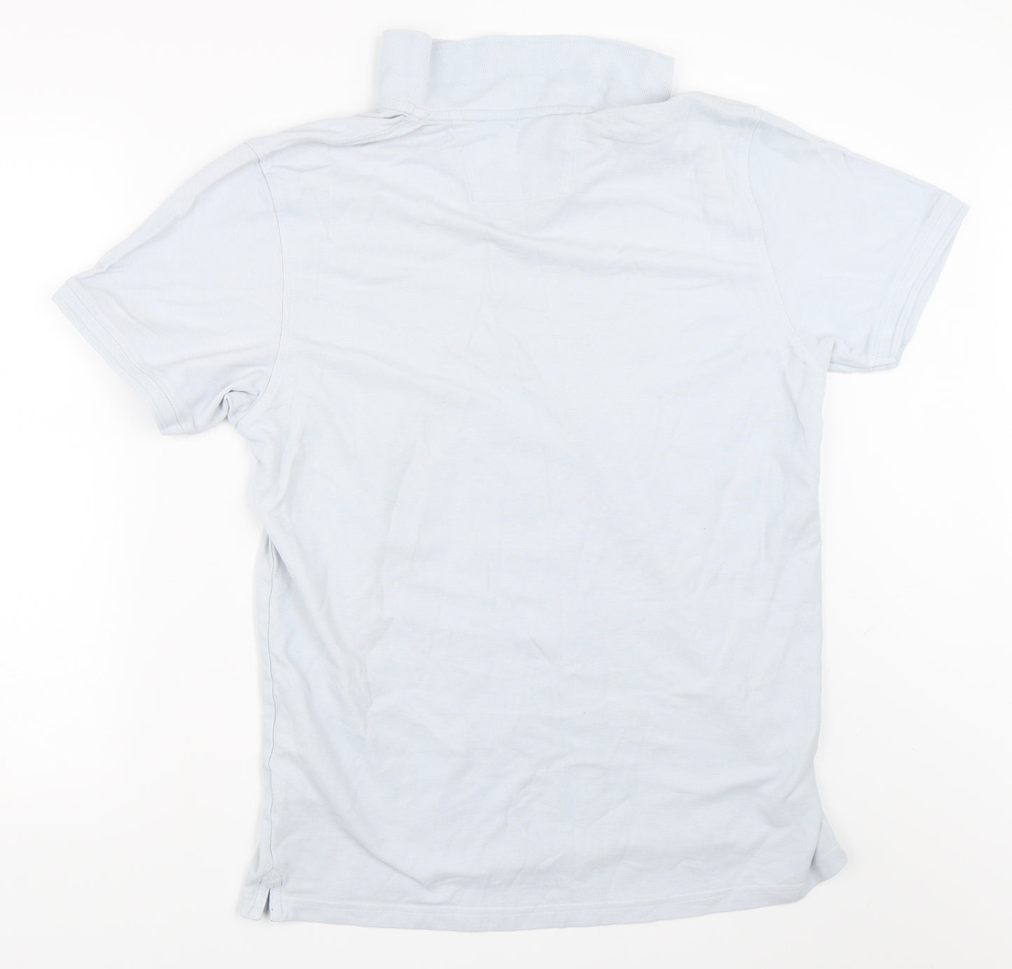 Maine New England Mens Blue    Polo Size M