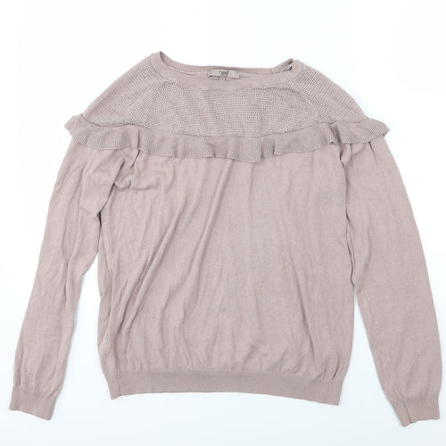 NEXT Womens Pink  Knit Pullover Jumper Size 14