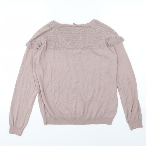 NEXT Womens Pink  Knit Pullover Jumper Size 14
