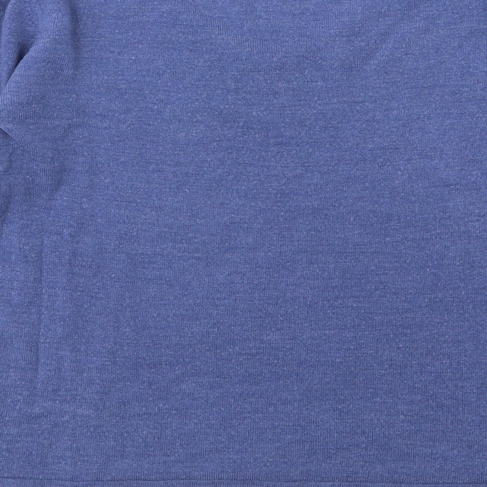 Bonmarché Womens Blue  Knit Pullover Jumper Size S
