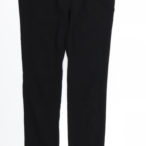 New Look Womens Black  Rayon Trousers  Size 14 L36 in