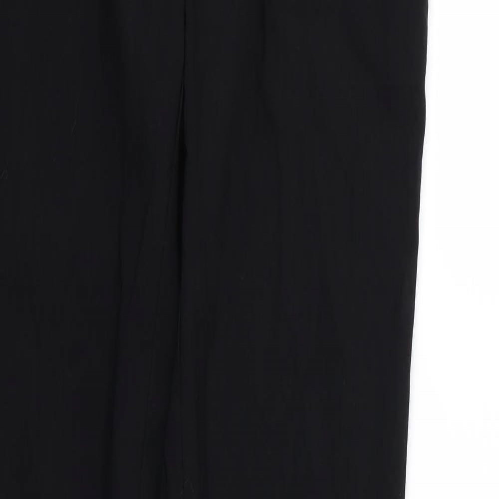 New Look Womens Black  Rayon Trousers  Size 14 L36 in