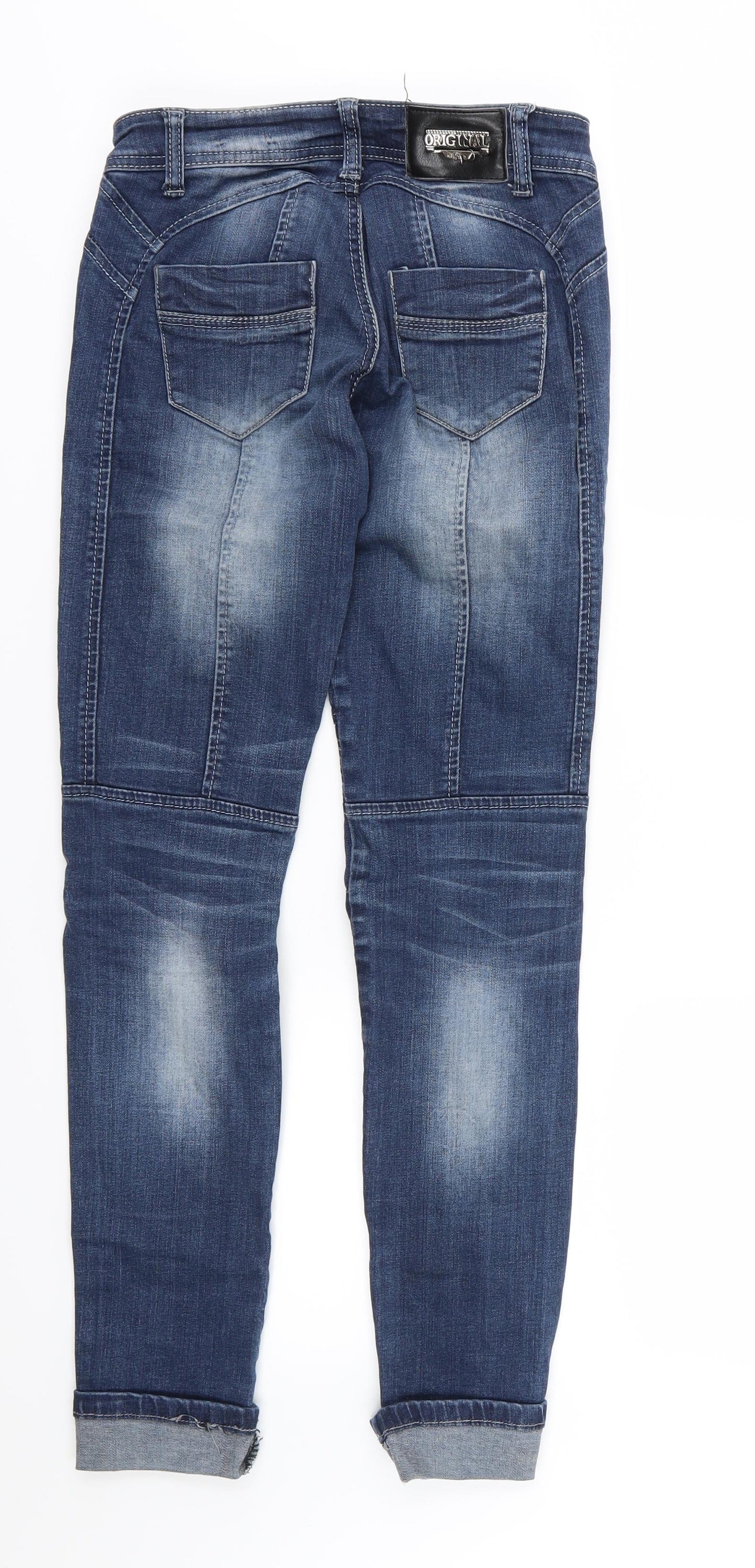 Original Denim Womens Blue  Denim Skinny Jeans Size 6 L30 in