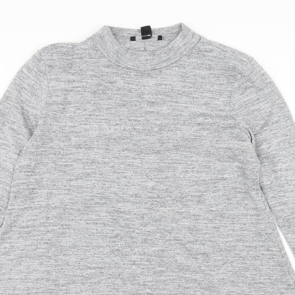 Primark Womens Grey  Knit Jumper Dress  Size 14