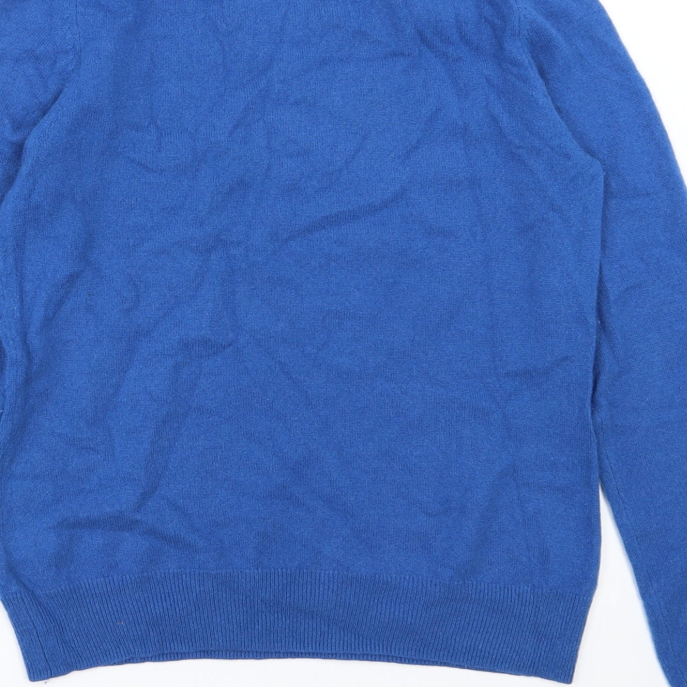 John Lewis Womens Blue  Knit Pullover Jumper Size 12