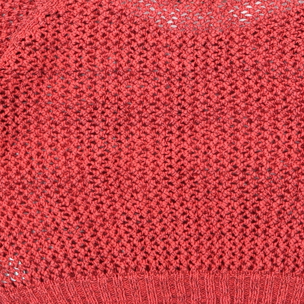 Papaya Womens Red  Knit Pullover Jumper Size 12