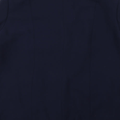 Ann Harvey Womens Blue  Rayon Jacket Blazer Size 20