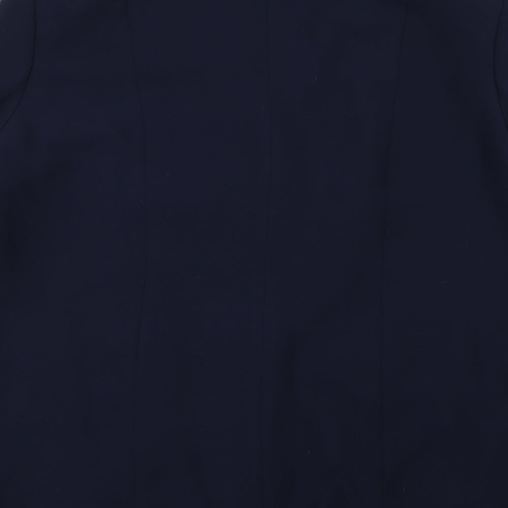 Ann Harvey Womens Blue  Rayon Jacket Blazer Size 20