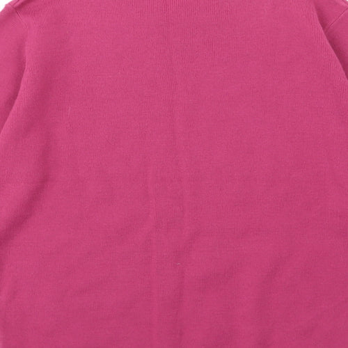 Berkertex Womens Pink  Knit Pullover Jumper Size 10