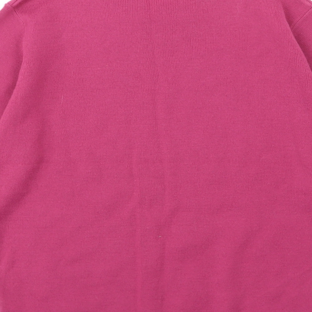Berkertex Womens Pink  Knit Pullover Jumper Size 10