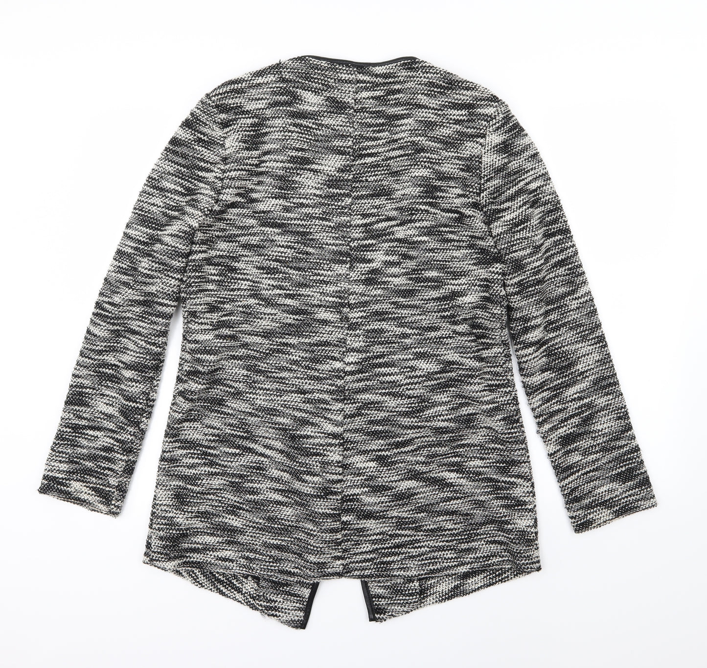 George Womens Grey  Knit Jacket Blazer Size 12