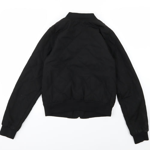 Cubus Womens Black Argyle/Diamond  Jacket  Size XS