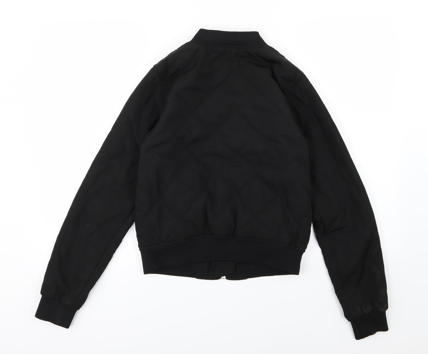 Cubus Womens Black Argyle/Diamond  Jacket  Size XS