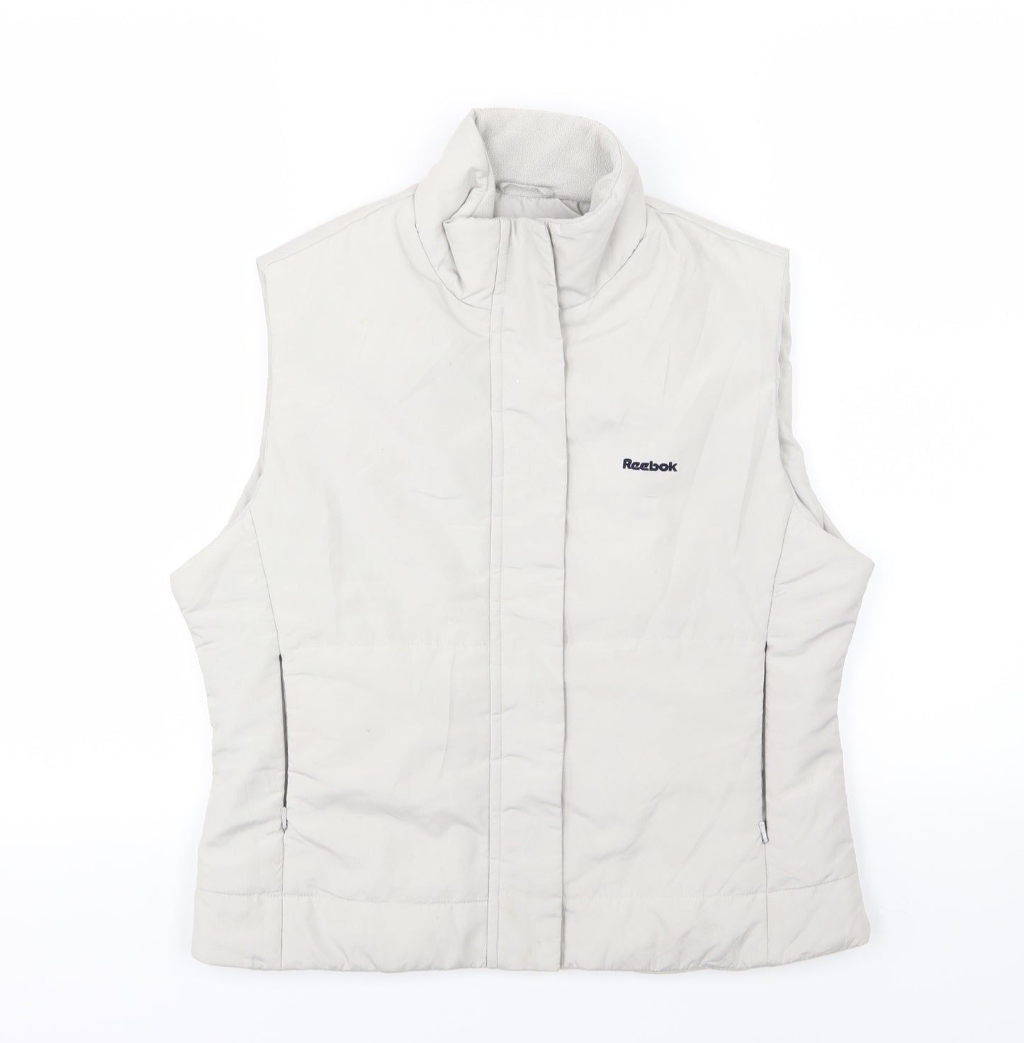 Reebok Womens Grey   Gilet Jacket Size 10