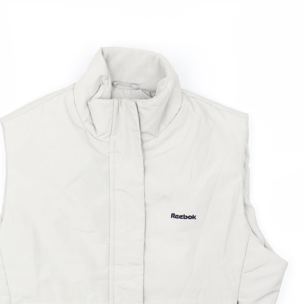 Reebok Womens Grey   Gilet Jacket Size 10