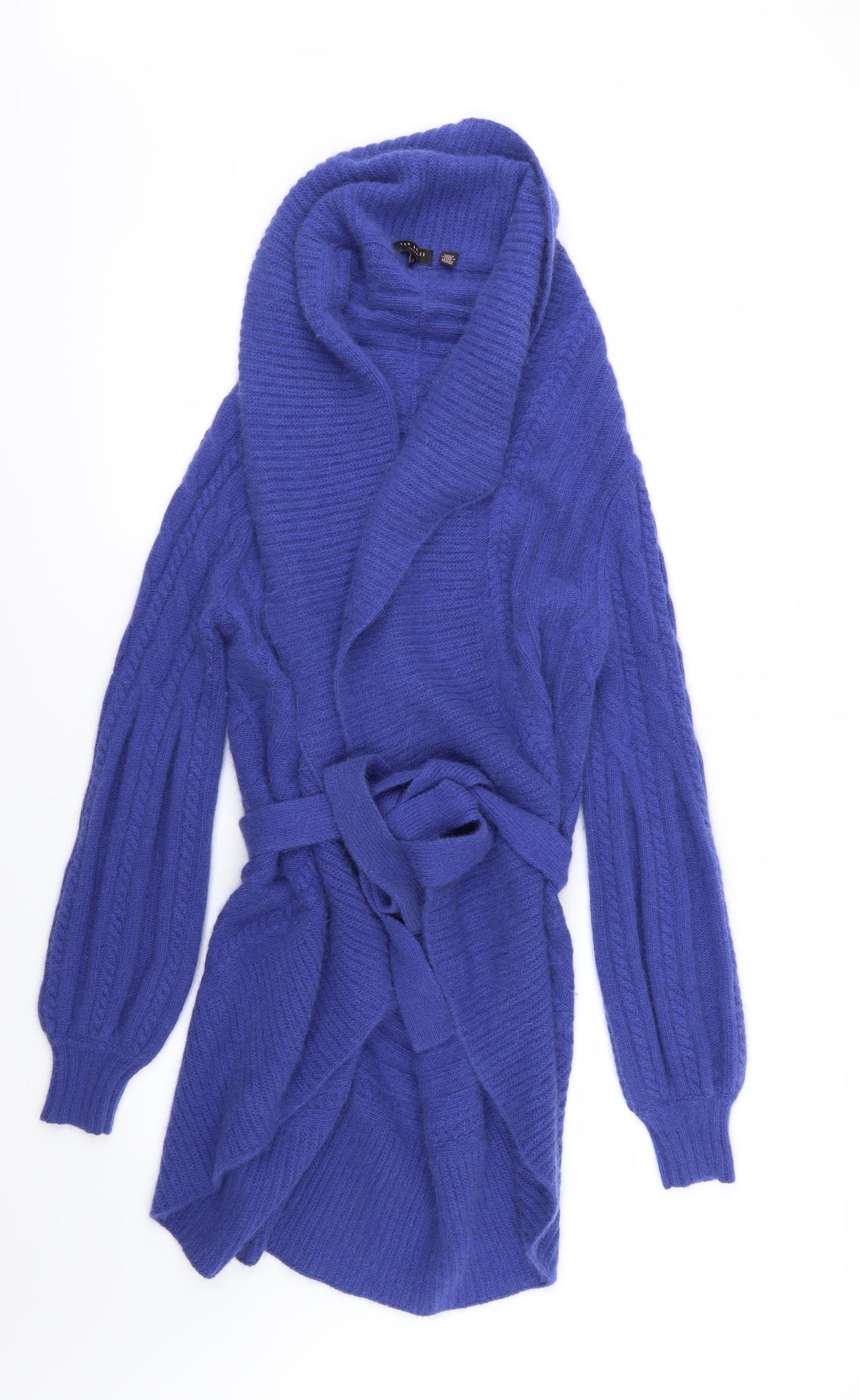 Ted Baker Womens Blue  Knit Cardigan Jumper Size S
